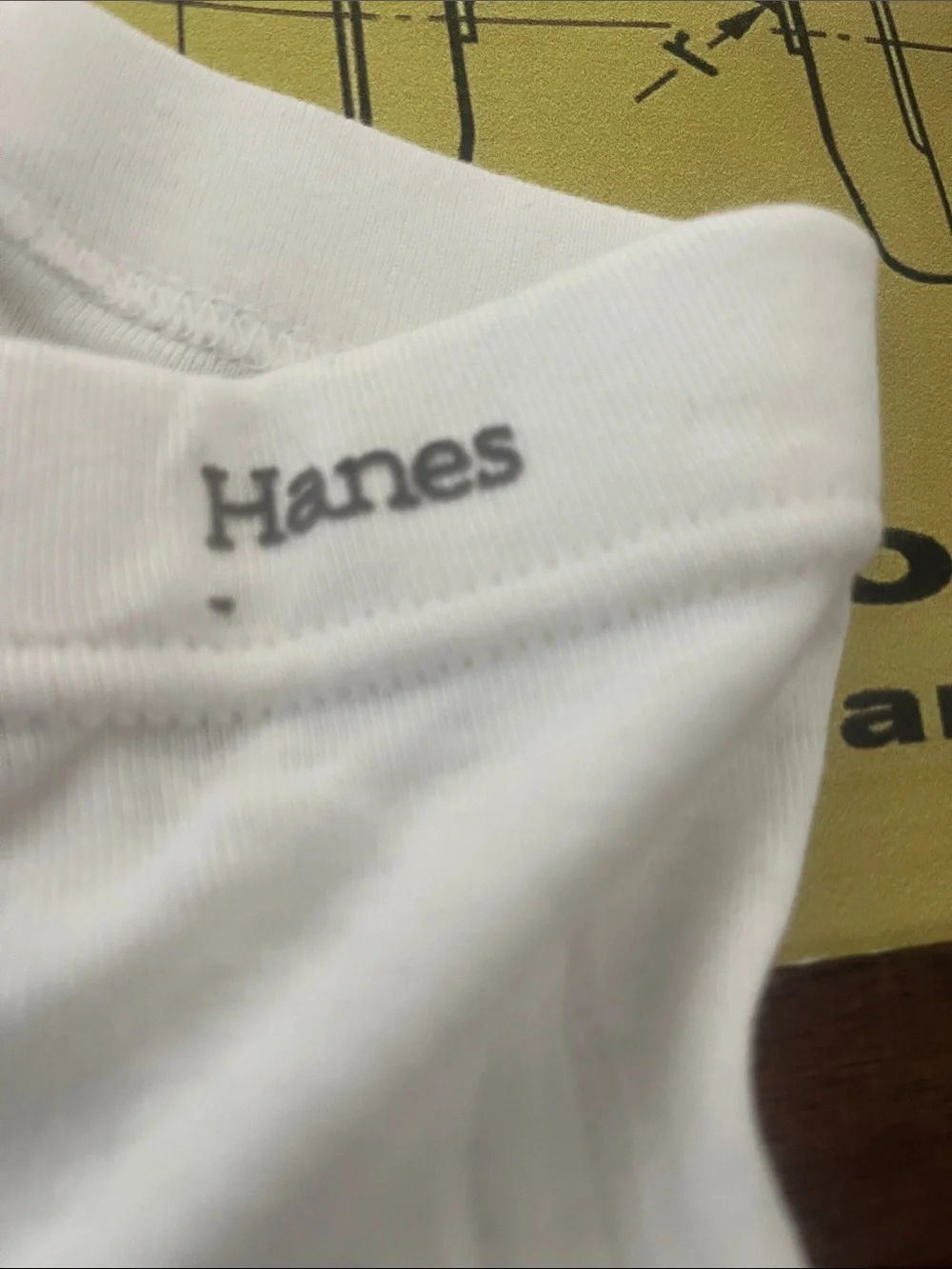 Lot 75 rear 90’s red tag heavy cotton Hanes White Men's Briefs - Classic Support